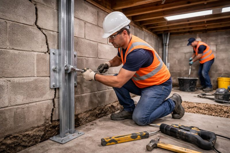 Foundation Structural Repair in New Castle, VA