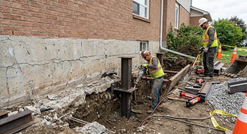 Foundation Structural Repair in Wirtz, VA