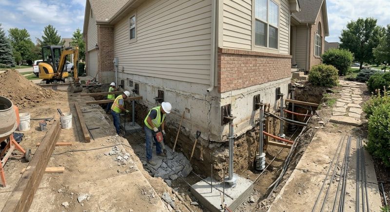 Foundation Underpinning in Roanoke, VA