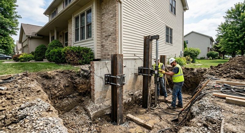Foundation Underpinning in Roanoke, VA