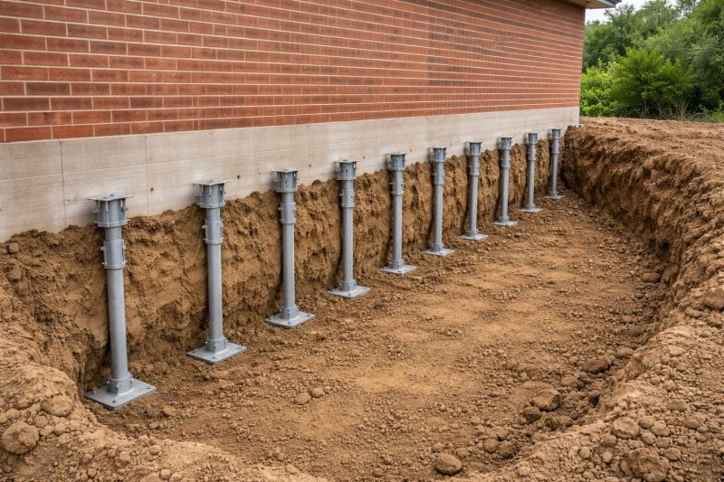 Helical Pile Installation in Roanoke, VA