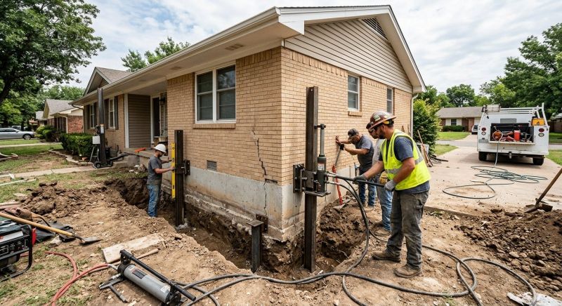 Home Foundation Leveling in Blacksburg, VA