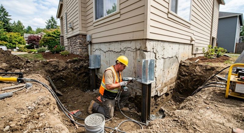 Home Foundation Repair in Moneta, VA