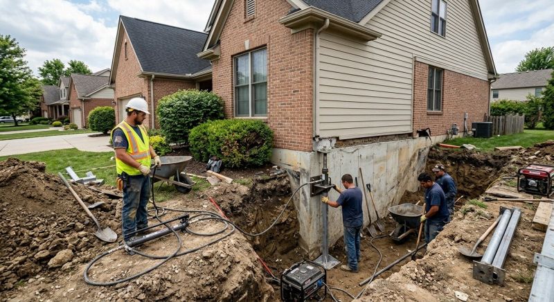House Foundation Repair in Franklin County, VA