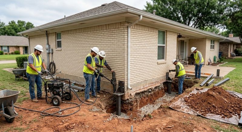 House Underpinning in Roanoke, VA