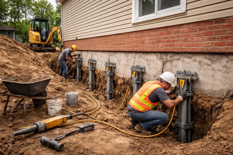 Piling Repair in Christiansburg, VA