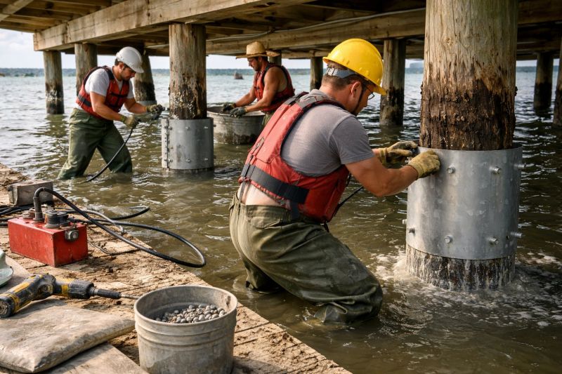 Piling Repair in Roanoke, VA