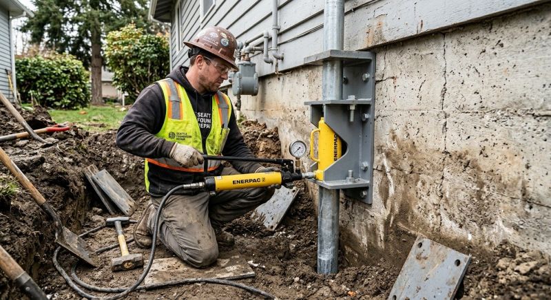 Settling Foundation Service in Botetourt County, VA