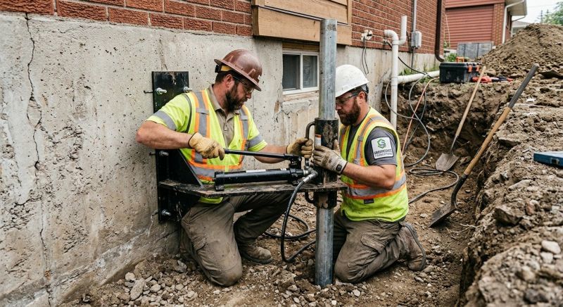 Settling Foundation Service in Roanoke, VA