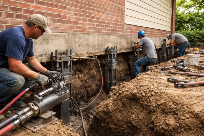 Slab Foundation Repair in Roanoke, VA
