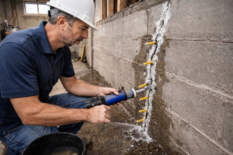 Structural Crack Repair in Roanoke, VA