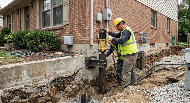 Structural Foundation Repair in Boones Mill, VA