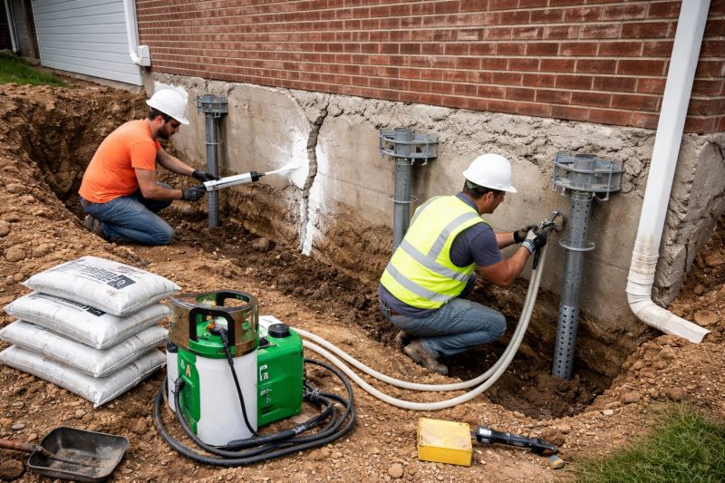 Structural Foundation Repair in Rocky Mount, VA