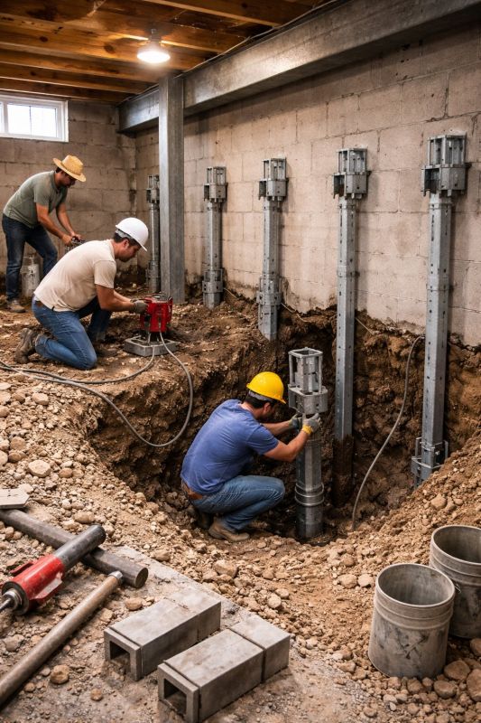 Structural Underpinning in Roanoke, VA