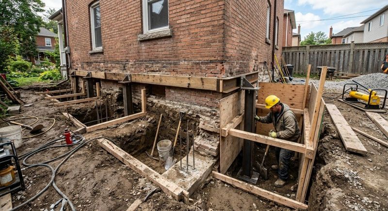 Structural Underpinning in Roanoke, VA