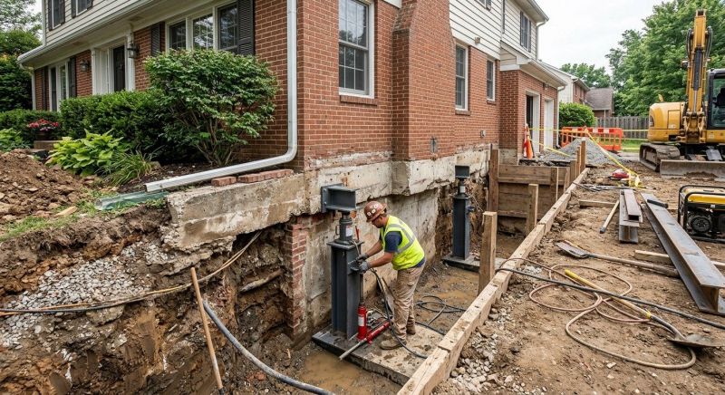 Underpinning Repair in Roanoke, VA